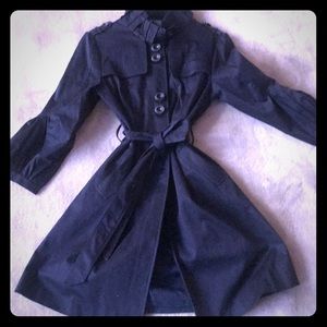 Beautiful blue ladies brand new size L raincoat